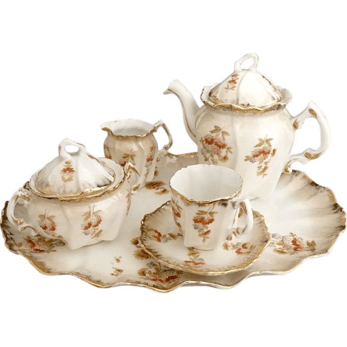 Porcelanowy zestaw do herbaty