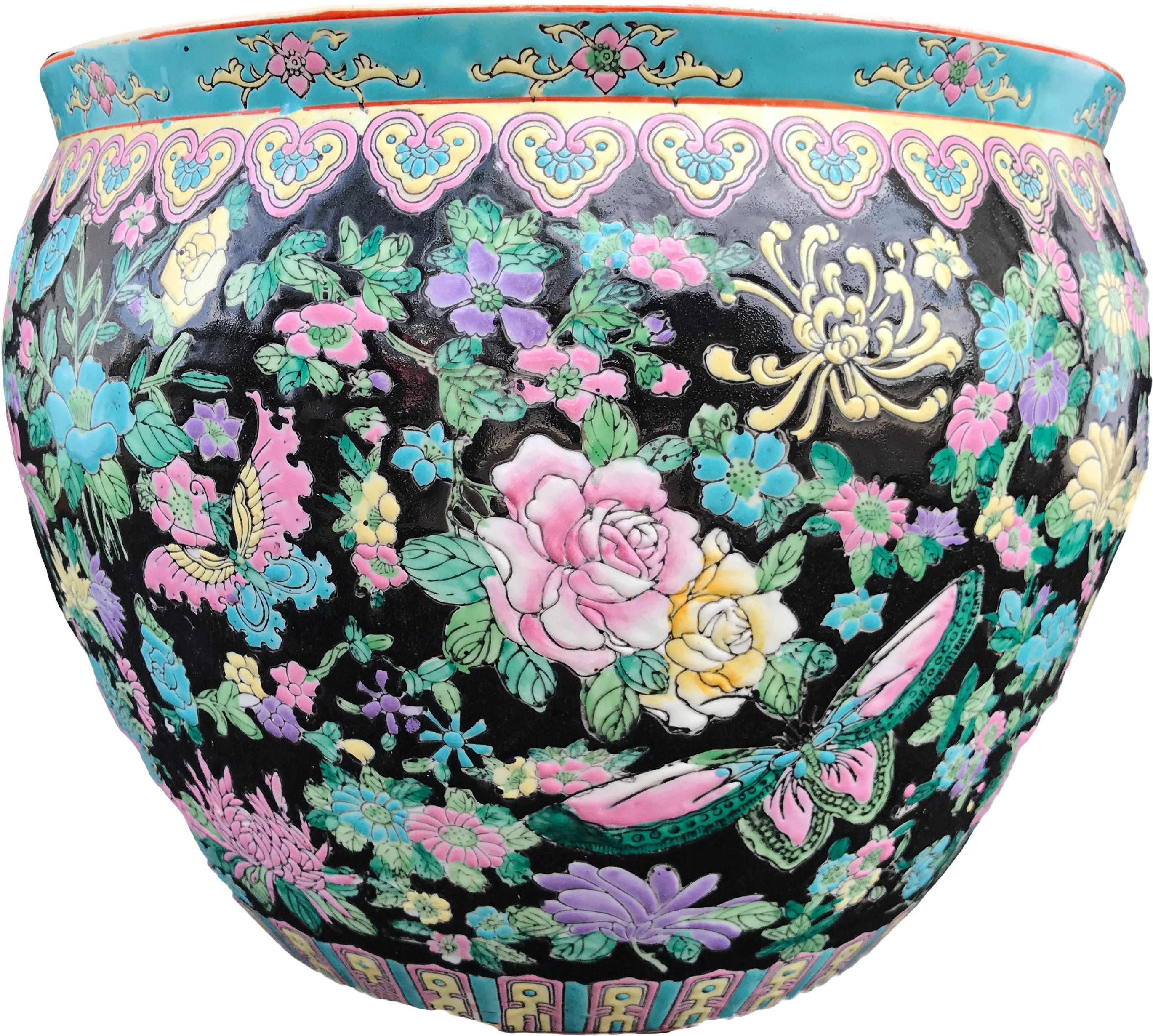 Pot bunga keramik