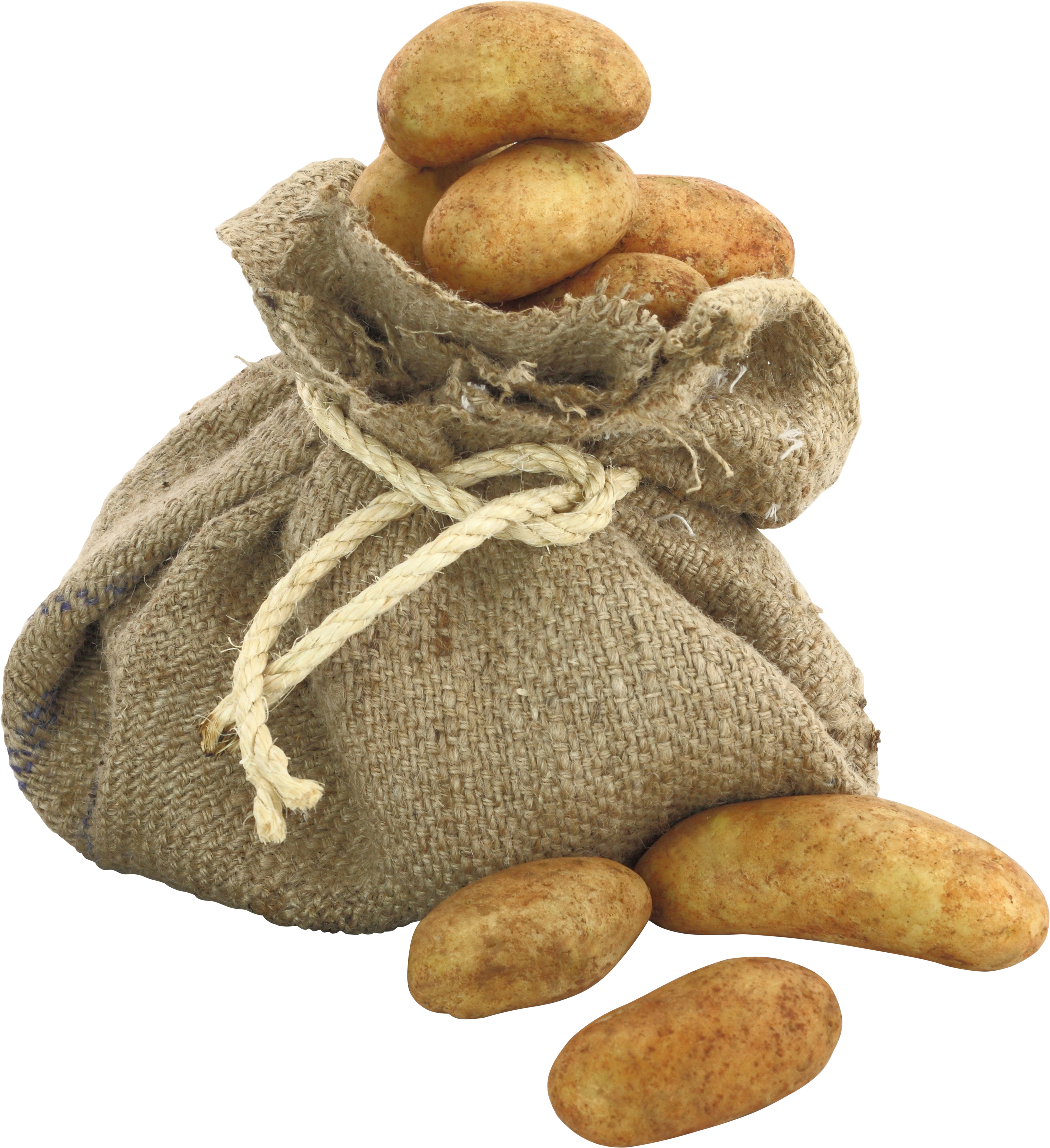 Batatas na sacola