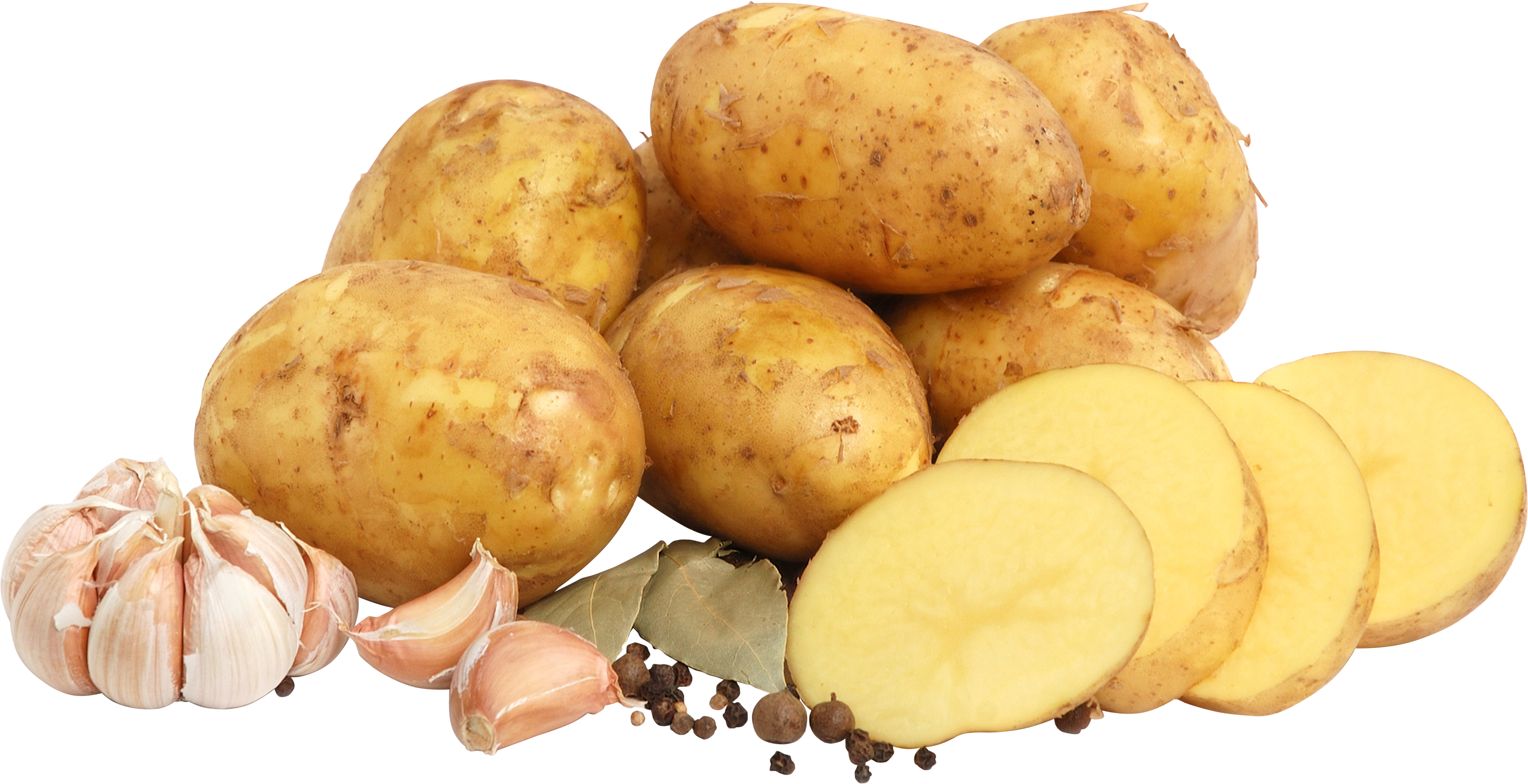 Beaucoup de pommes de terre