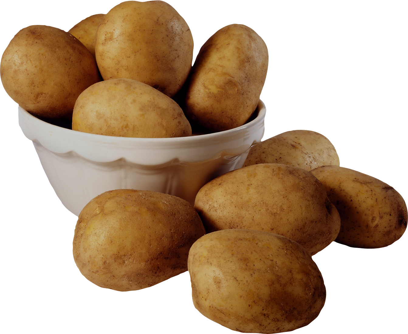 Kartoffeln im Eimer