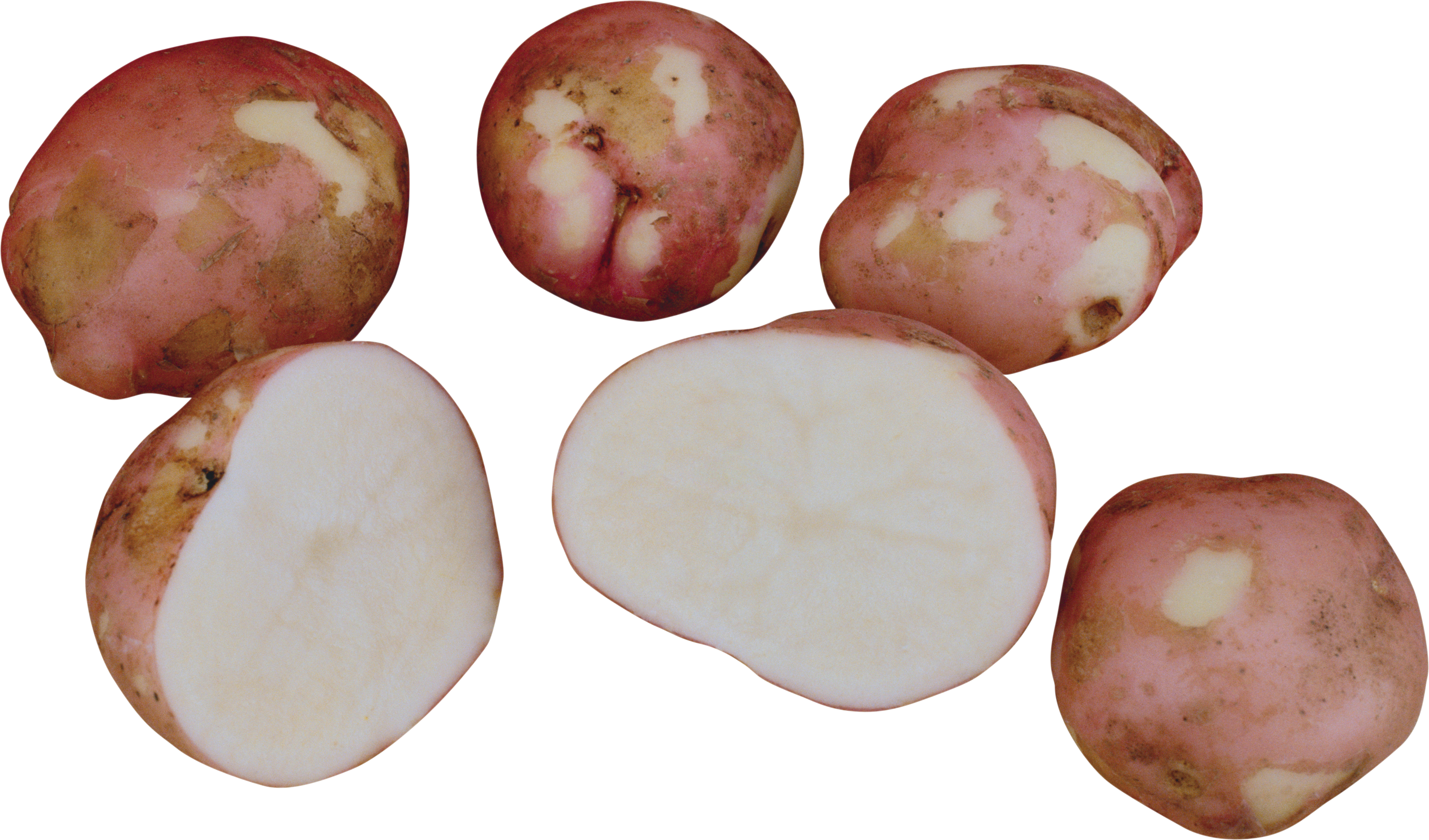 Geschnittene Kartoffeln