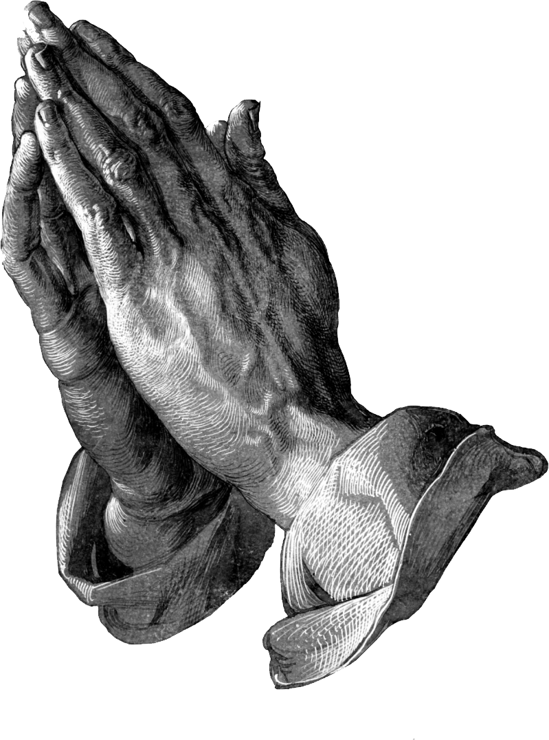 Mãos orando