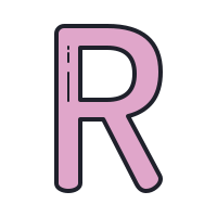 จดหมาย R