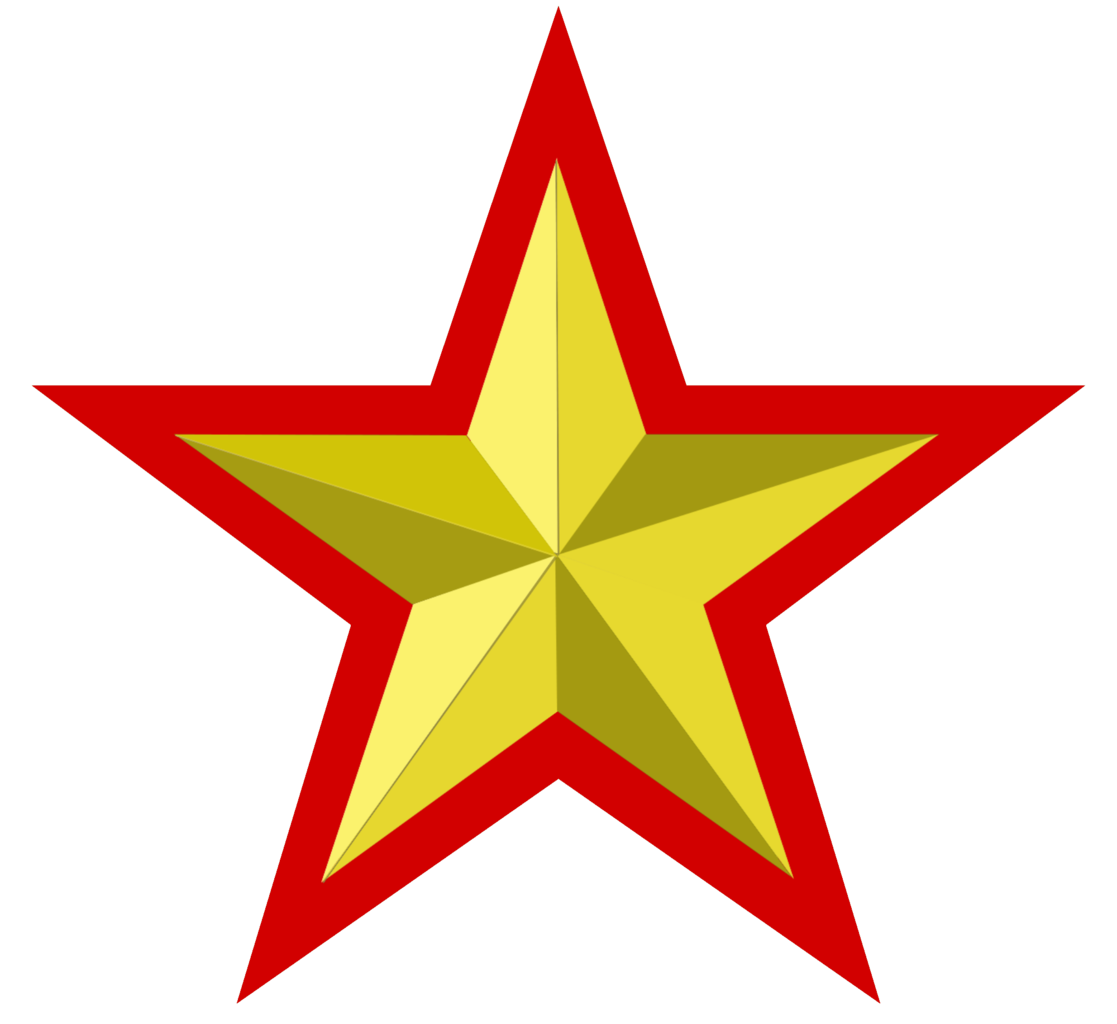 Czerwona pięcioramienna gwiazda