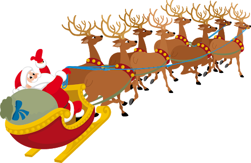 圣诞老人的驯鹿