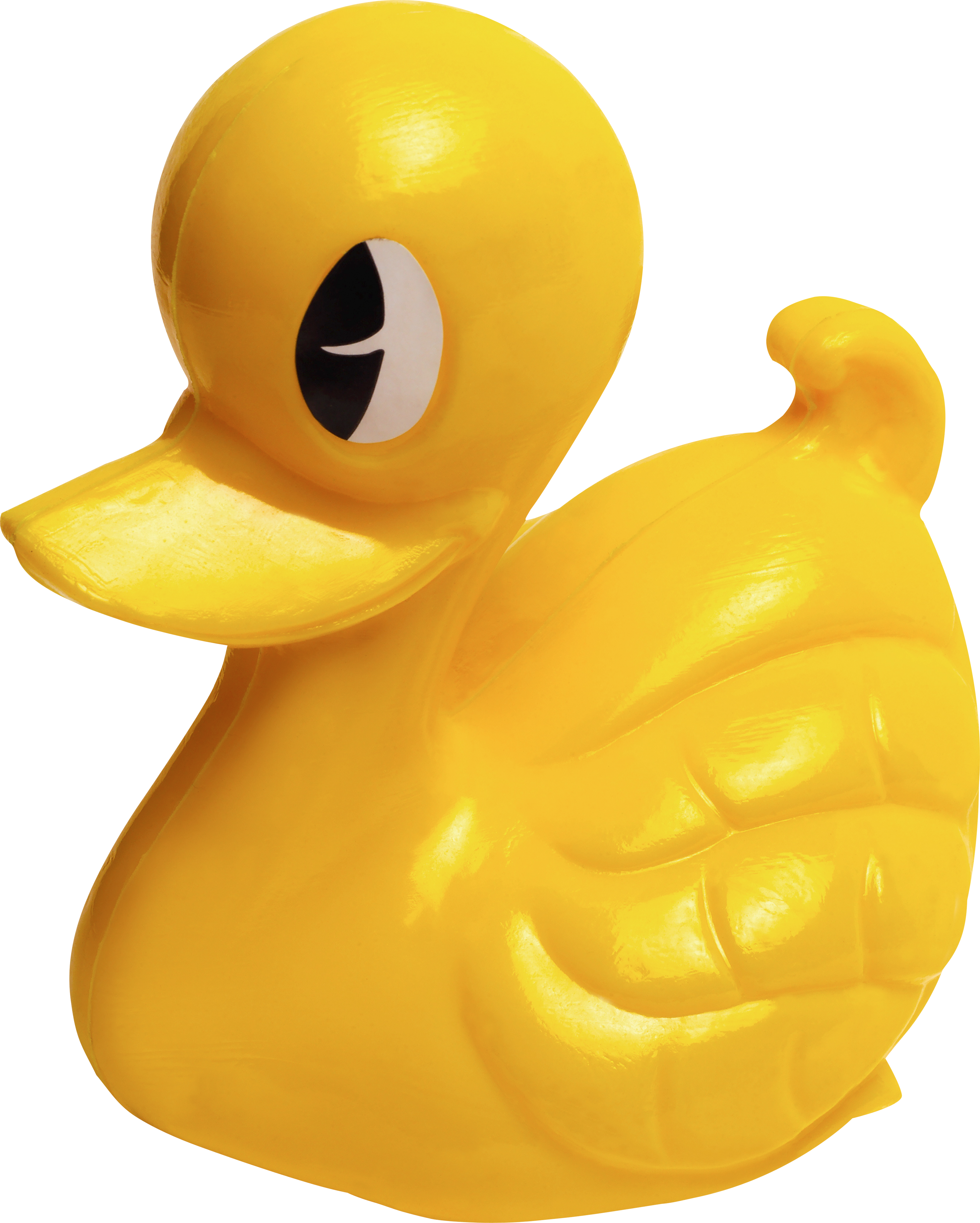 Gummiente, kleine gelbe Ente