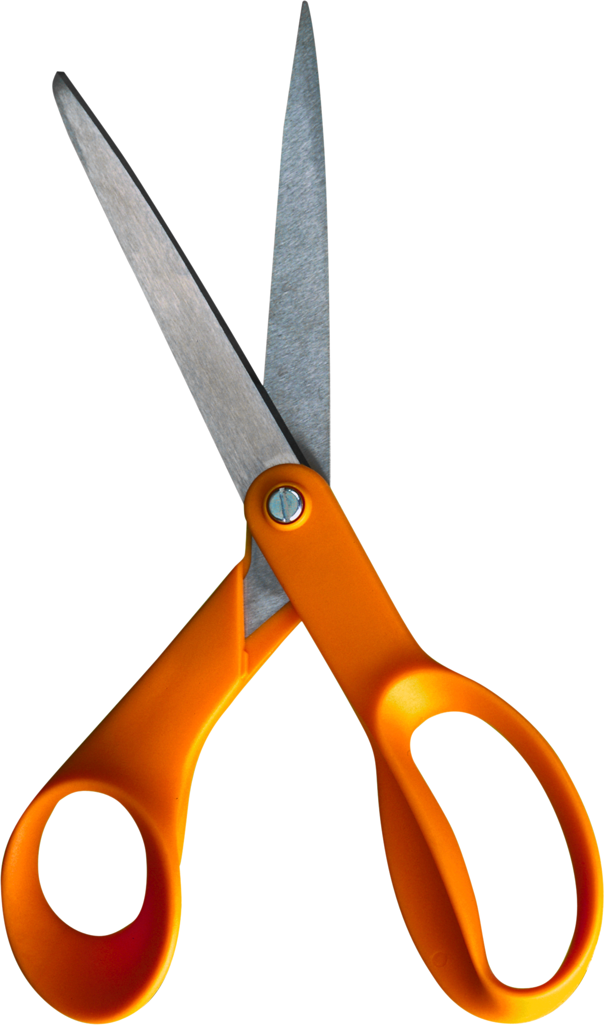 Pomarańczowe nożyczki