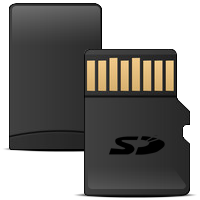 SD-Karte, Speicherkarte