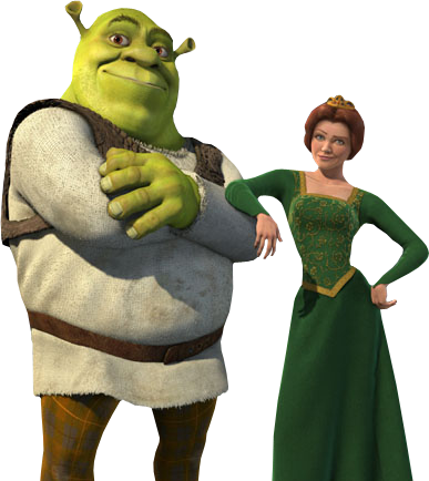 Shrek i Fiona