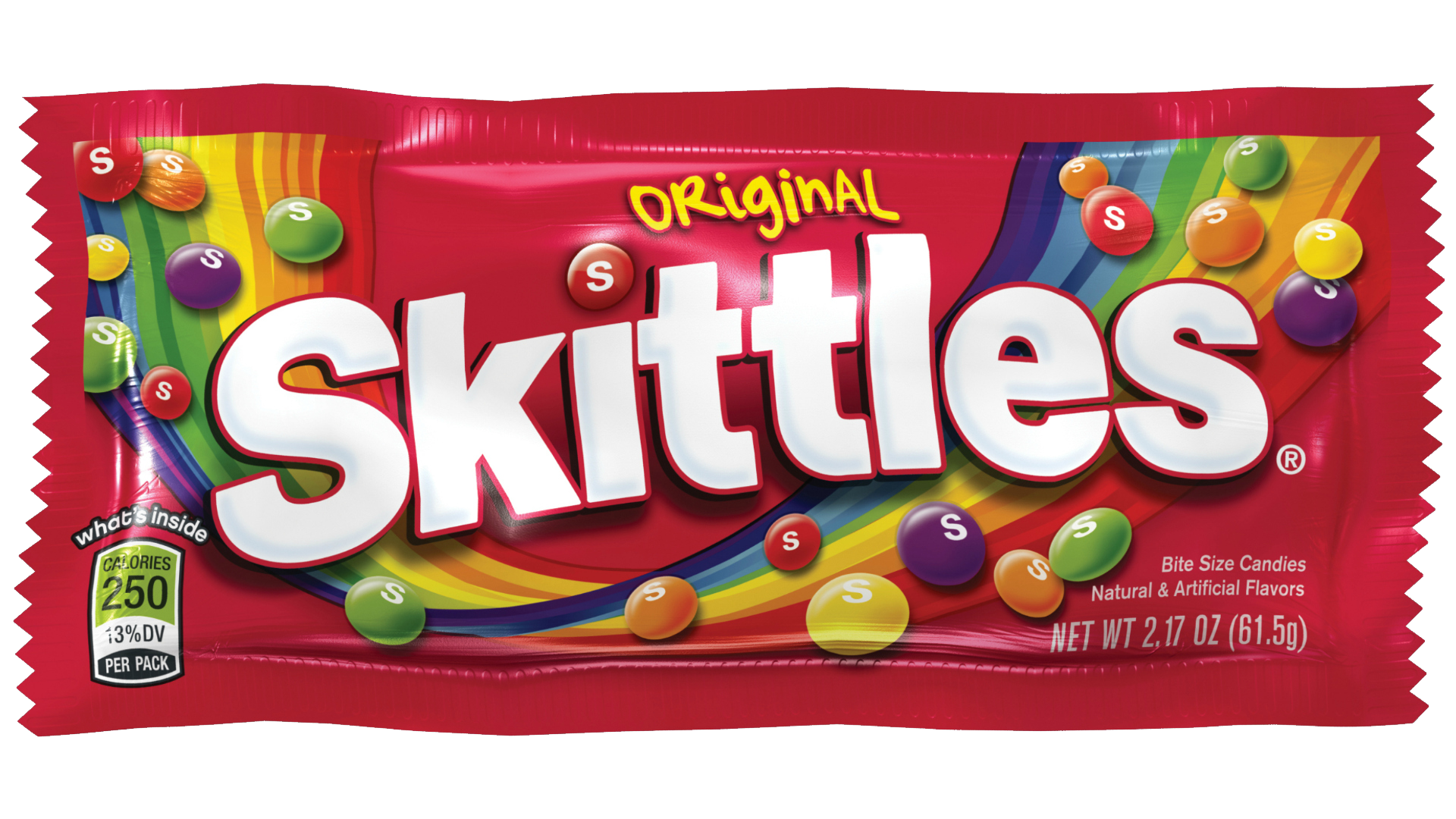 Skittles彩虹糖标志