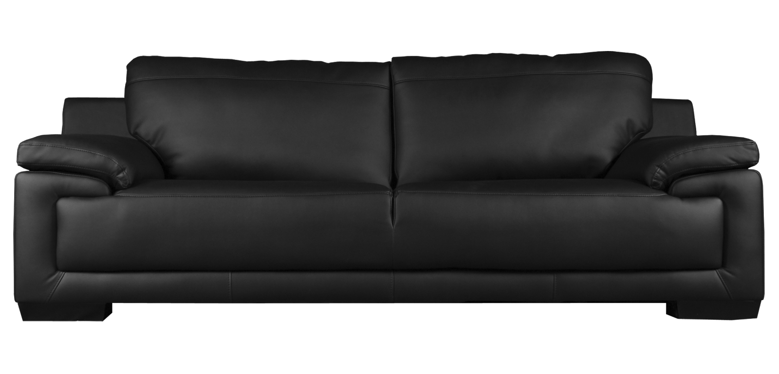 Czarna sofa