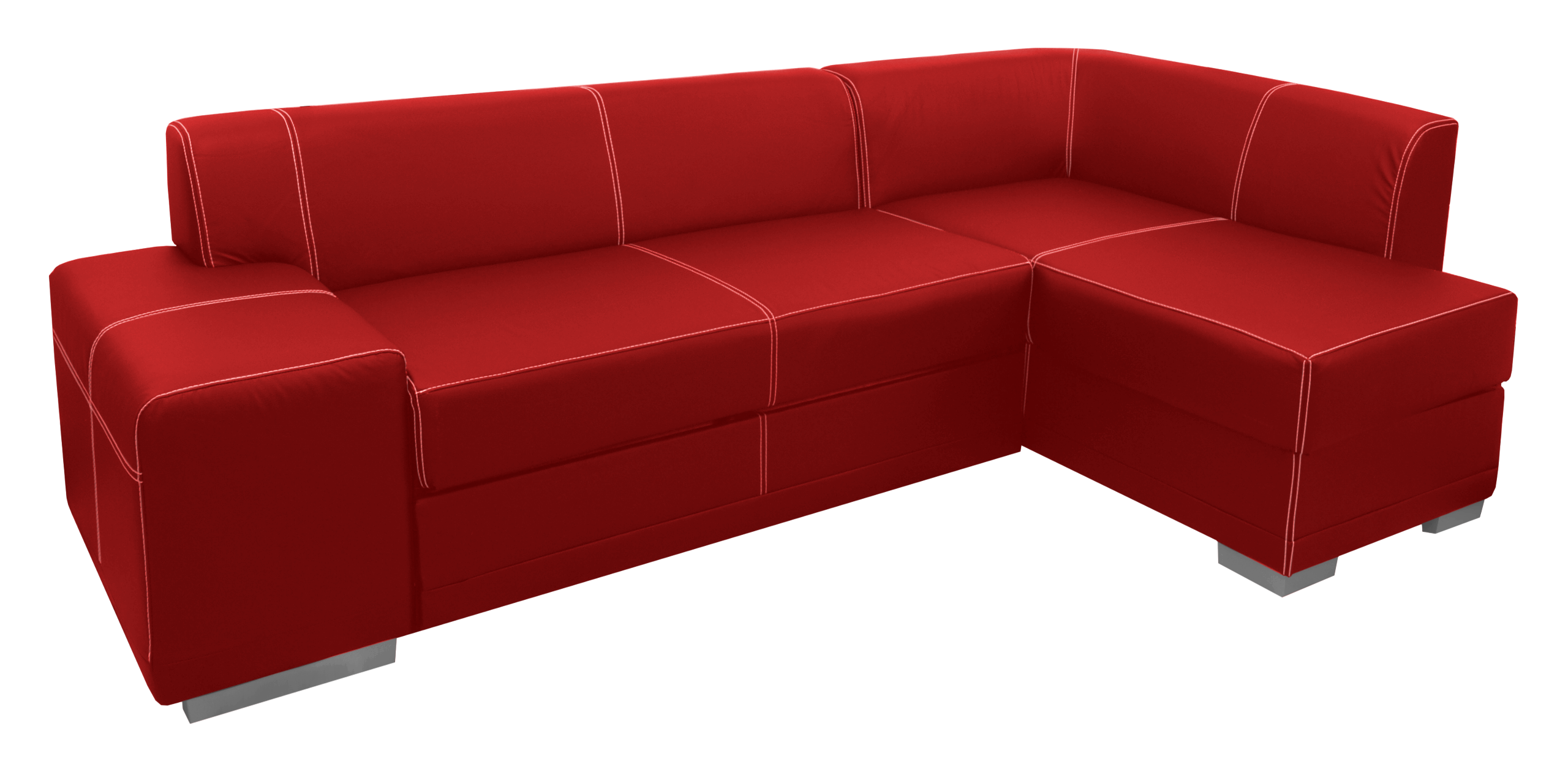 Sofá vermelho