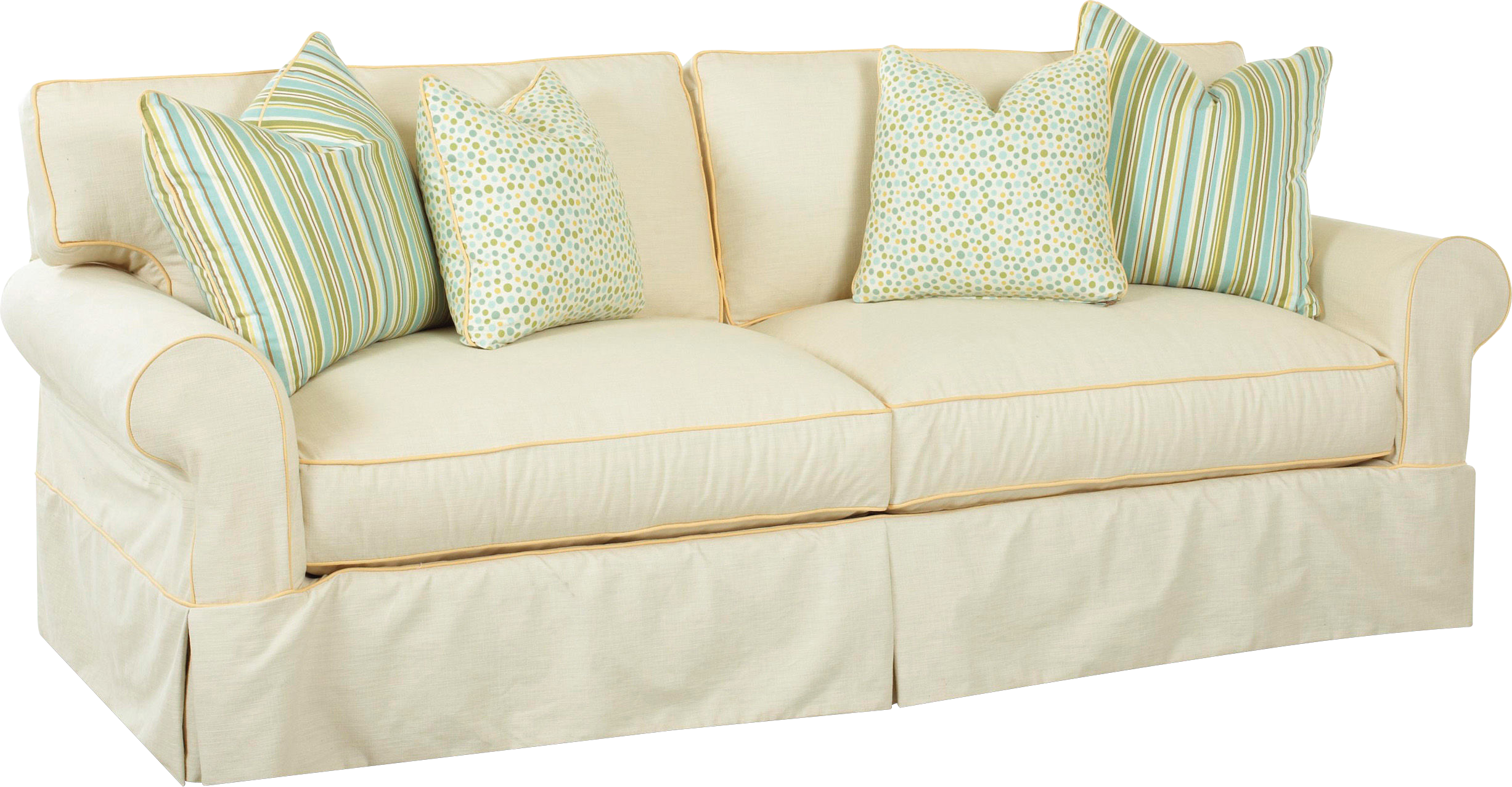 Weißes Sofa