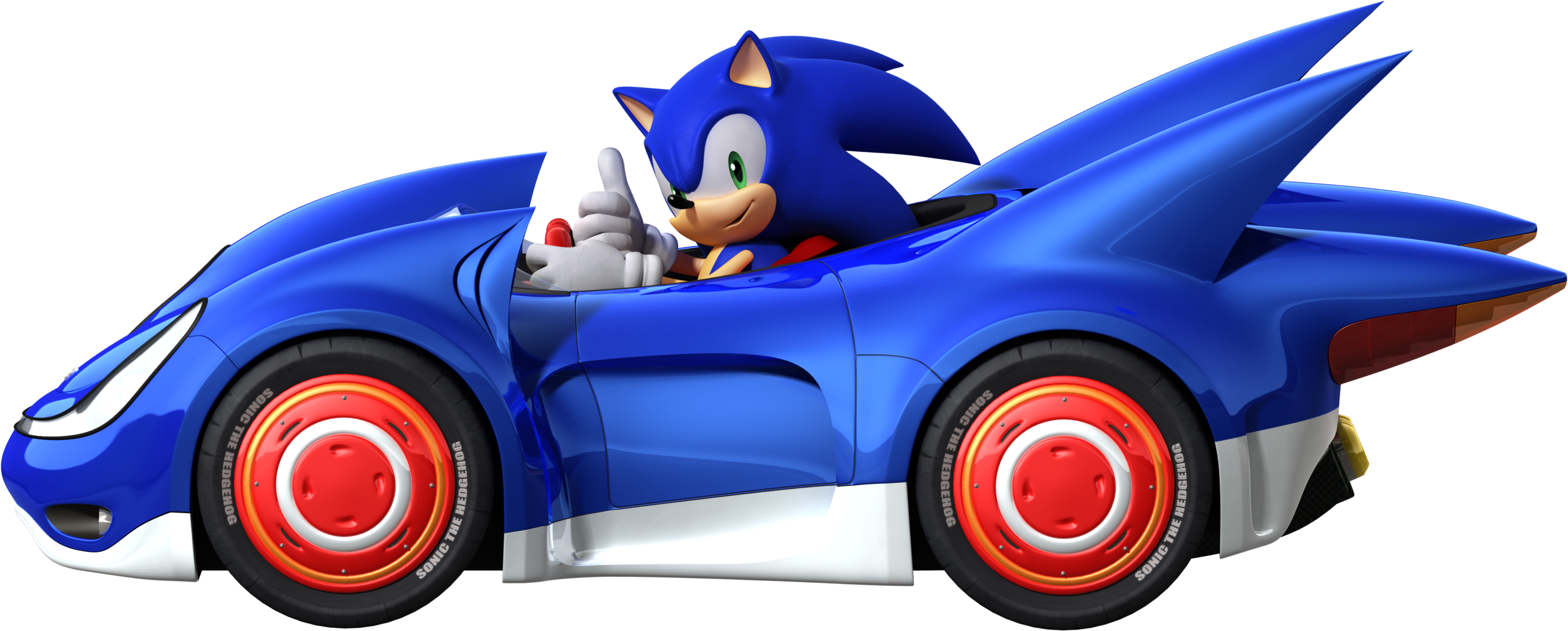 Samochód „Sonic the Hedgehog”