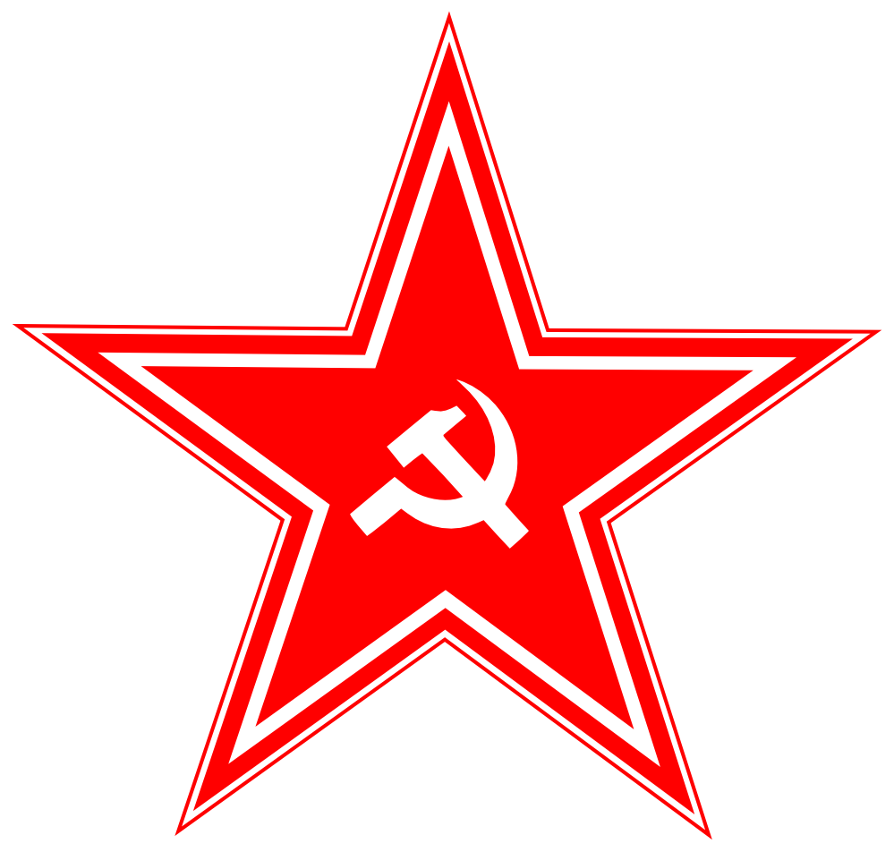 红色苏联五角星