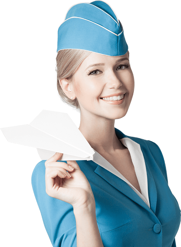 Hostess della compagnia aerea