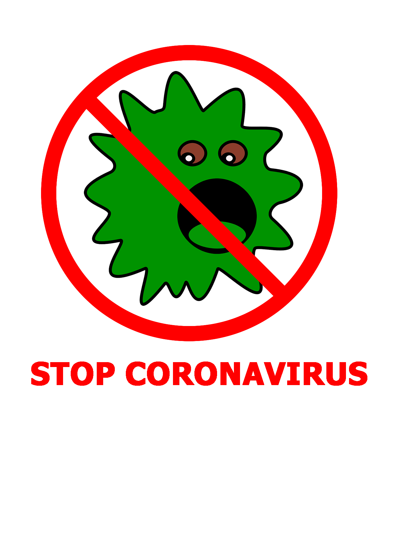 Pare o novo vírus da coroa!