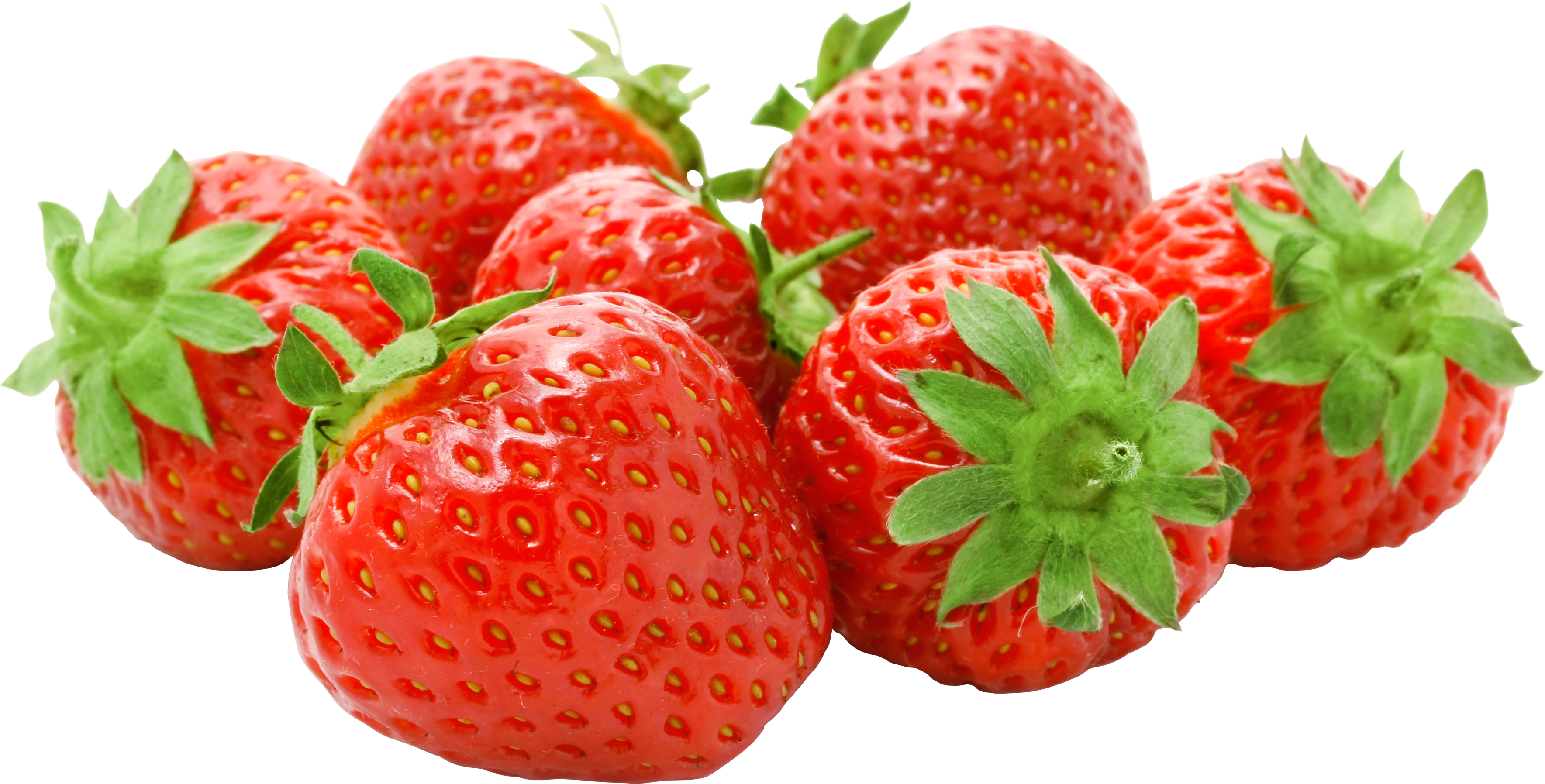 Viele Erdbeeren