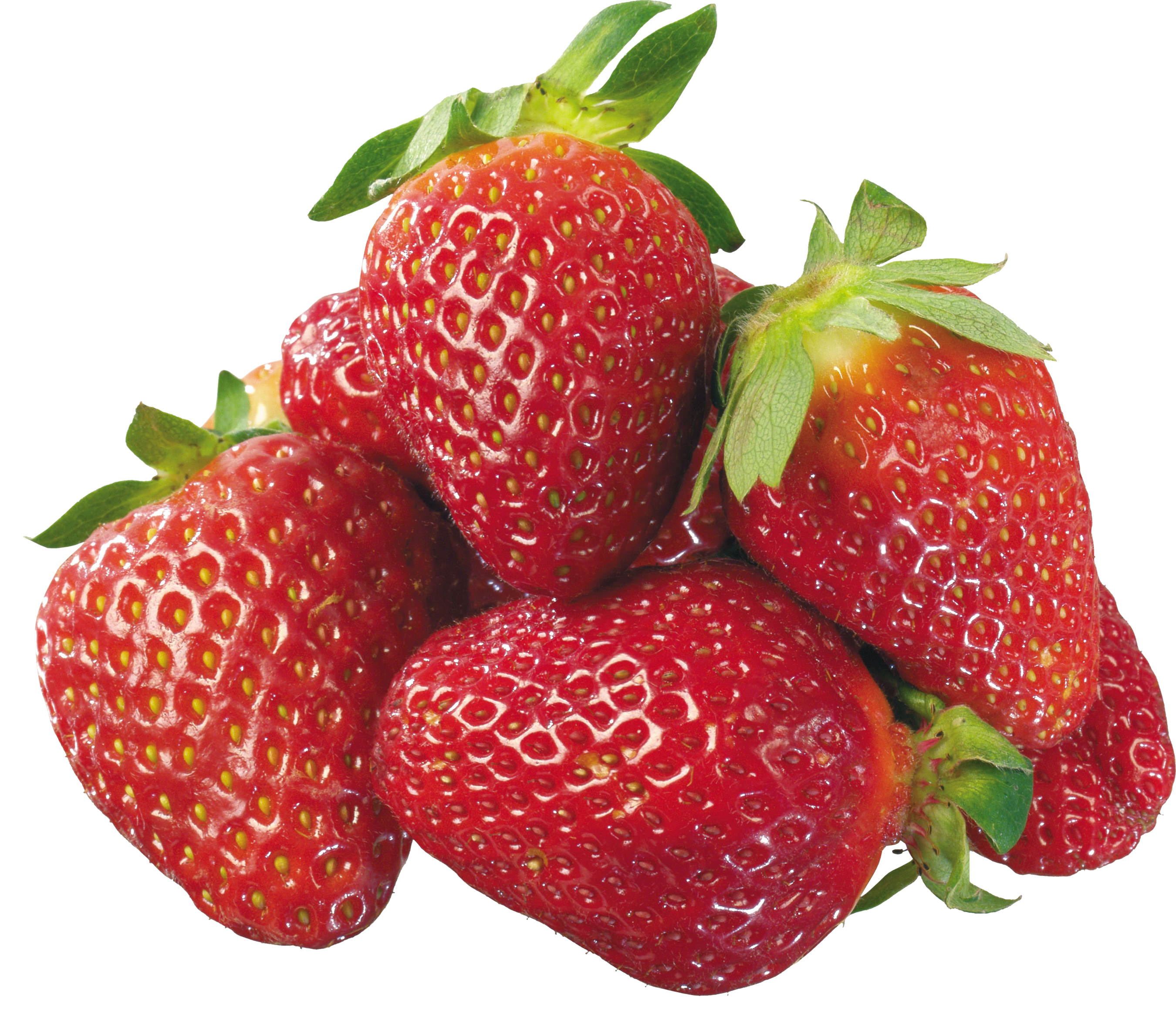 Reife Erdbeere