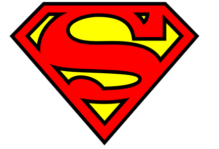 「スーパーマン」のロゴ