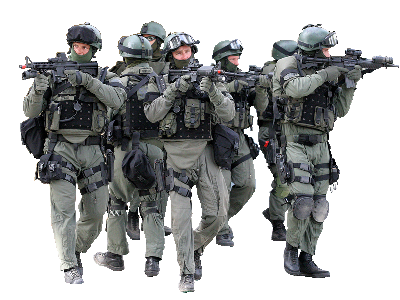 Swat, troupes