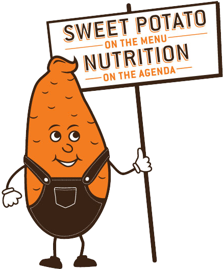 Süßkartoffel-Cartoon-Clipart