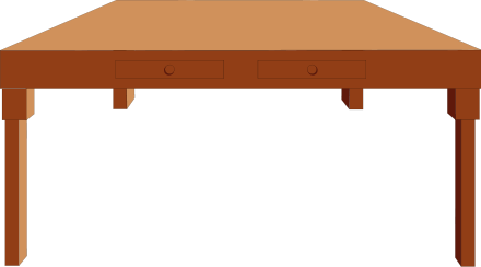लकड़ी की मेज