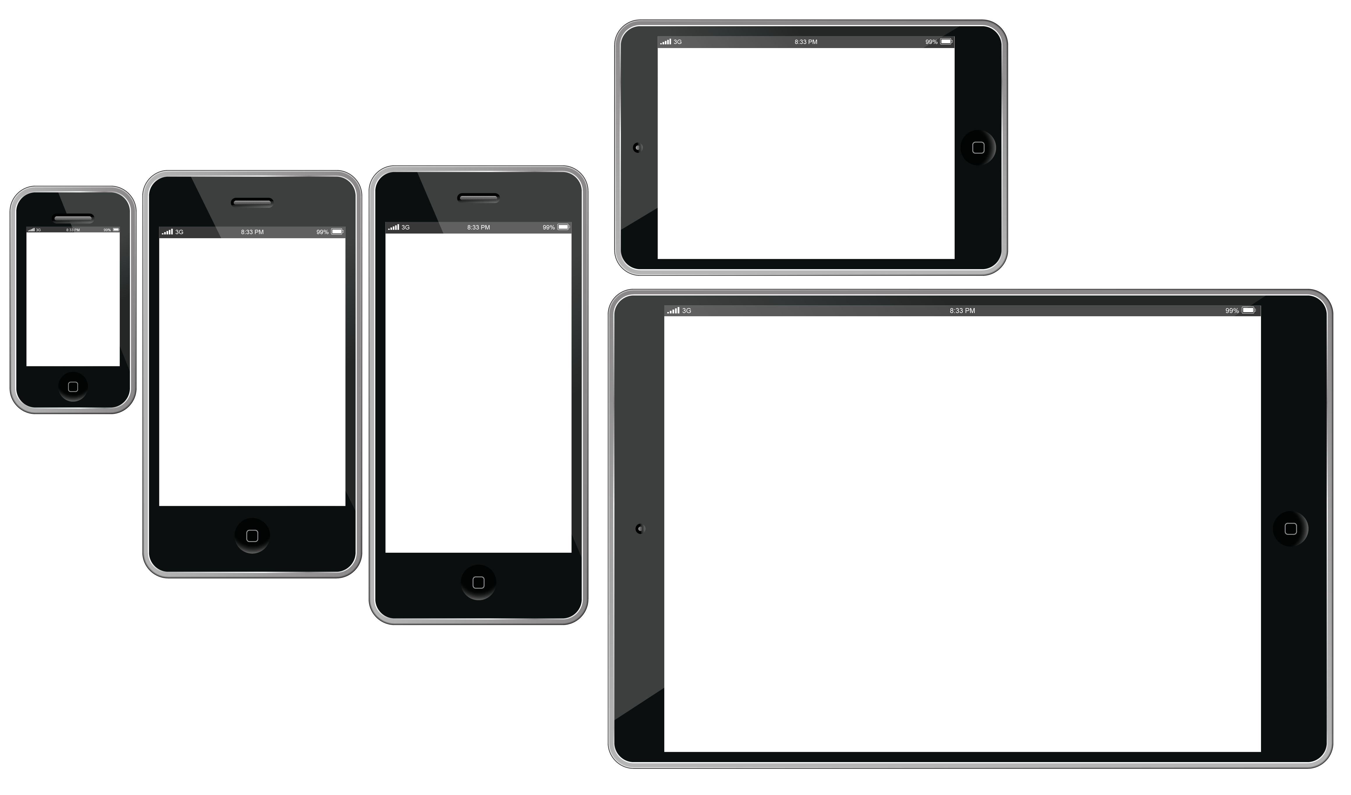 Tablet e telefoni trasparenti
