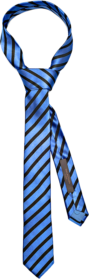 蓝色领带