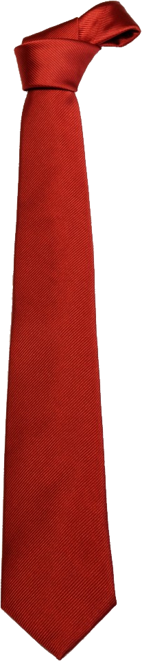 Une cravate rouge