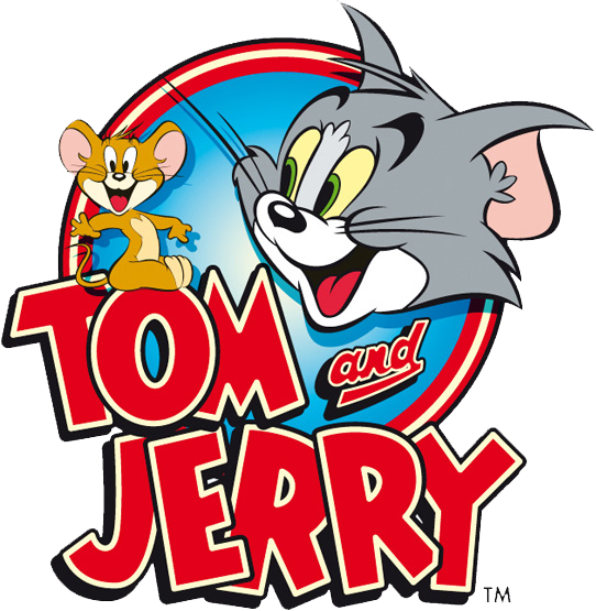 「トムとジェリー」のロゴ