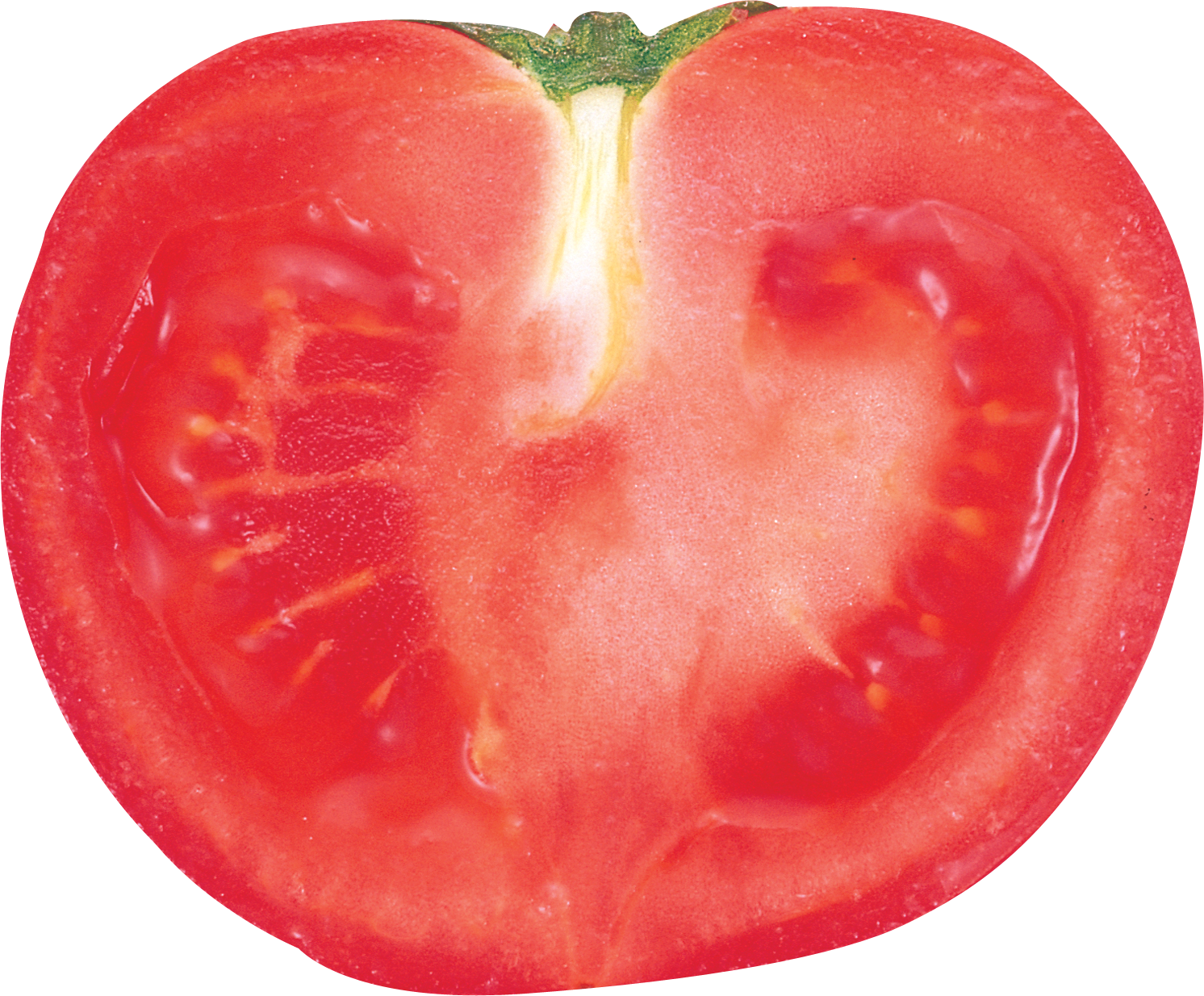 トマトを切る