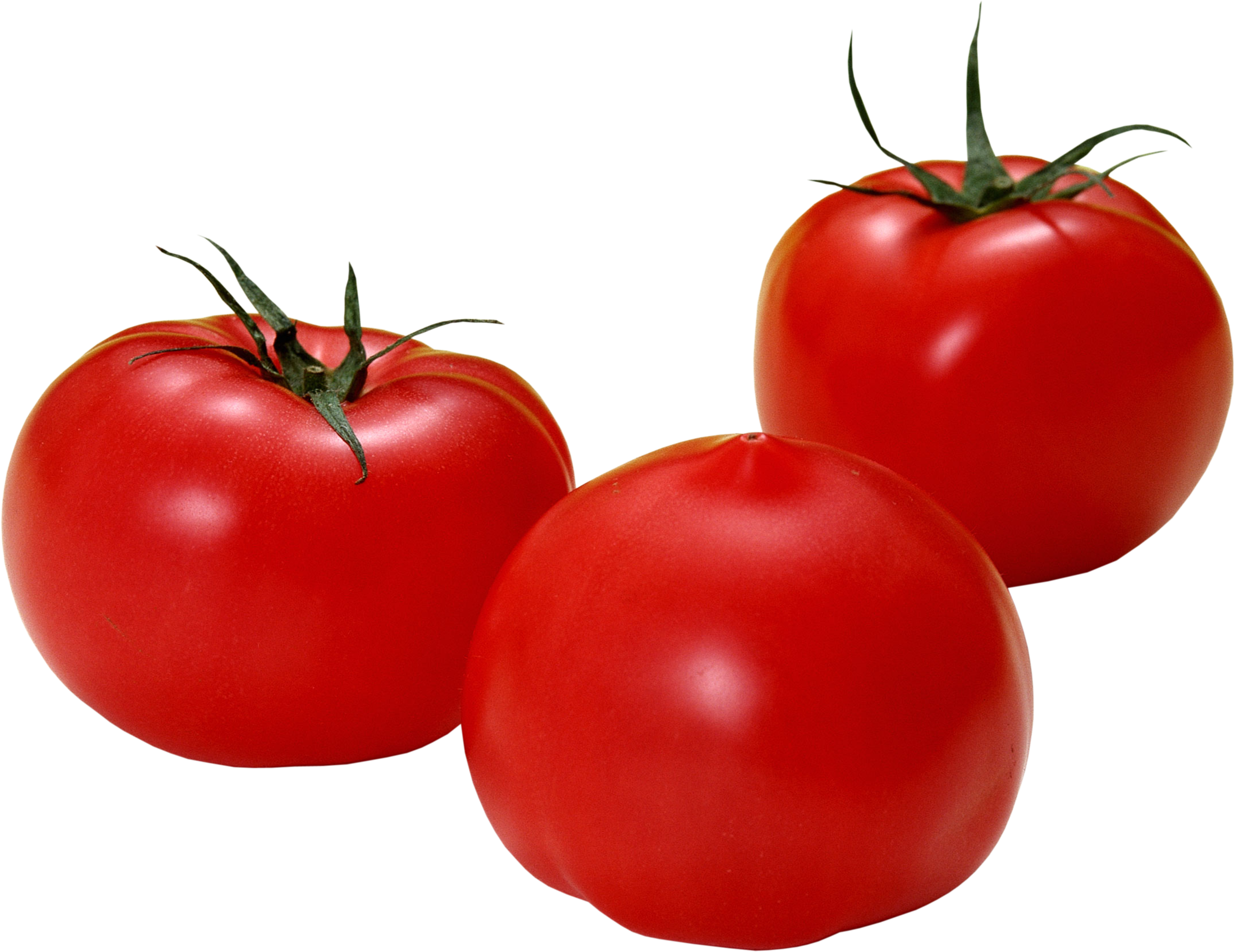 3 buah tomat merah