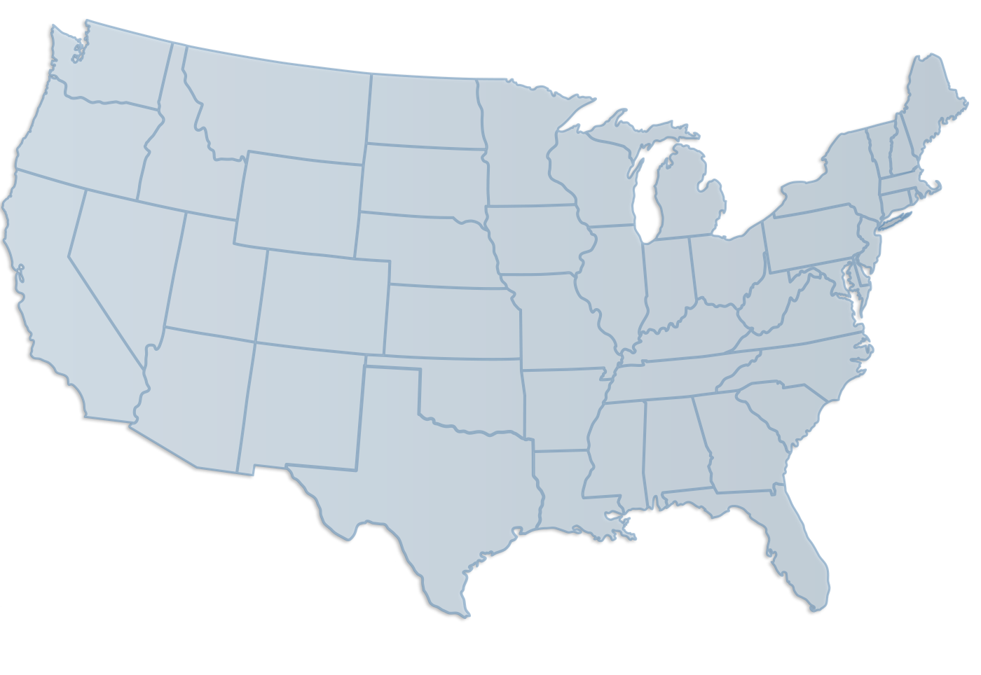 미국 지도