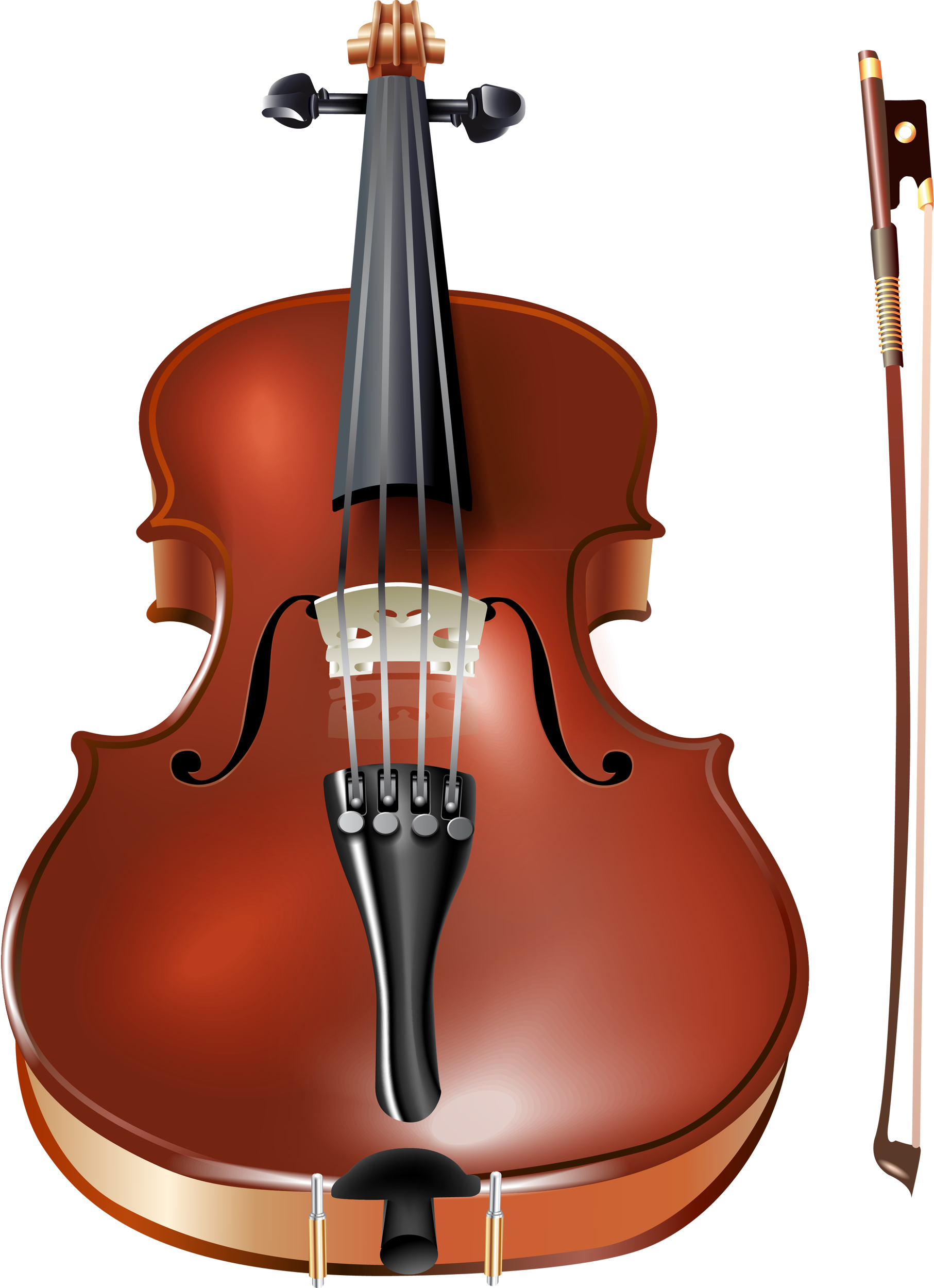 Violine und Bogen