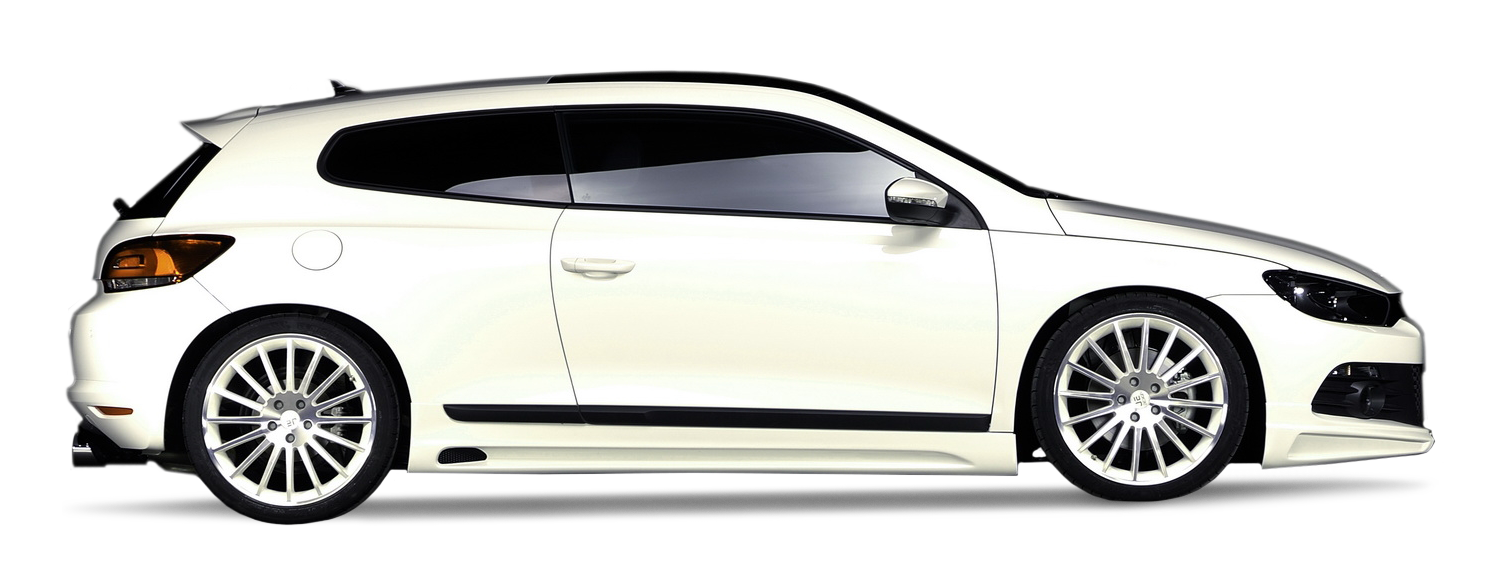 สีขาว Volkswagen Scirocco