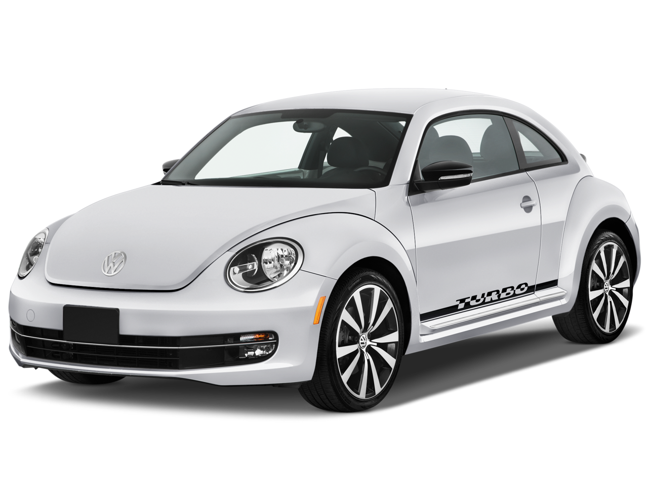 Biały Volkswagen Beetle