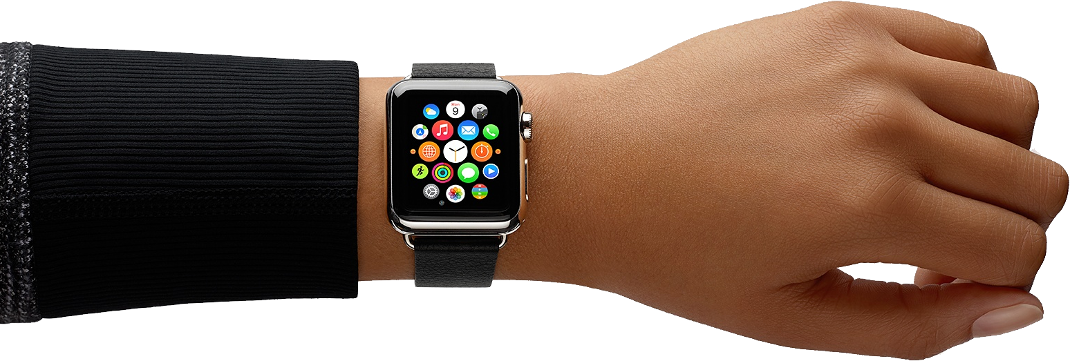 Smartwatch zur Hand