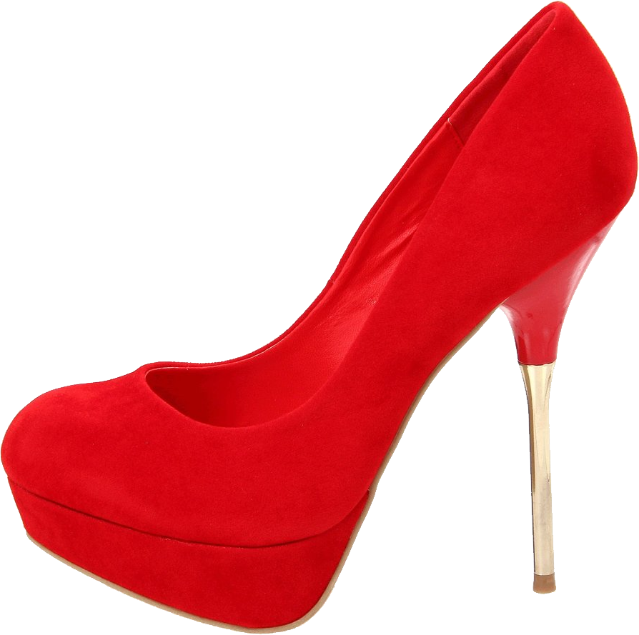 รองเท้าผู้หญิงสีแดง