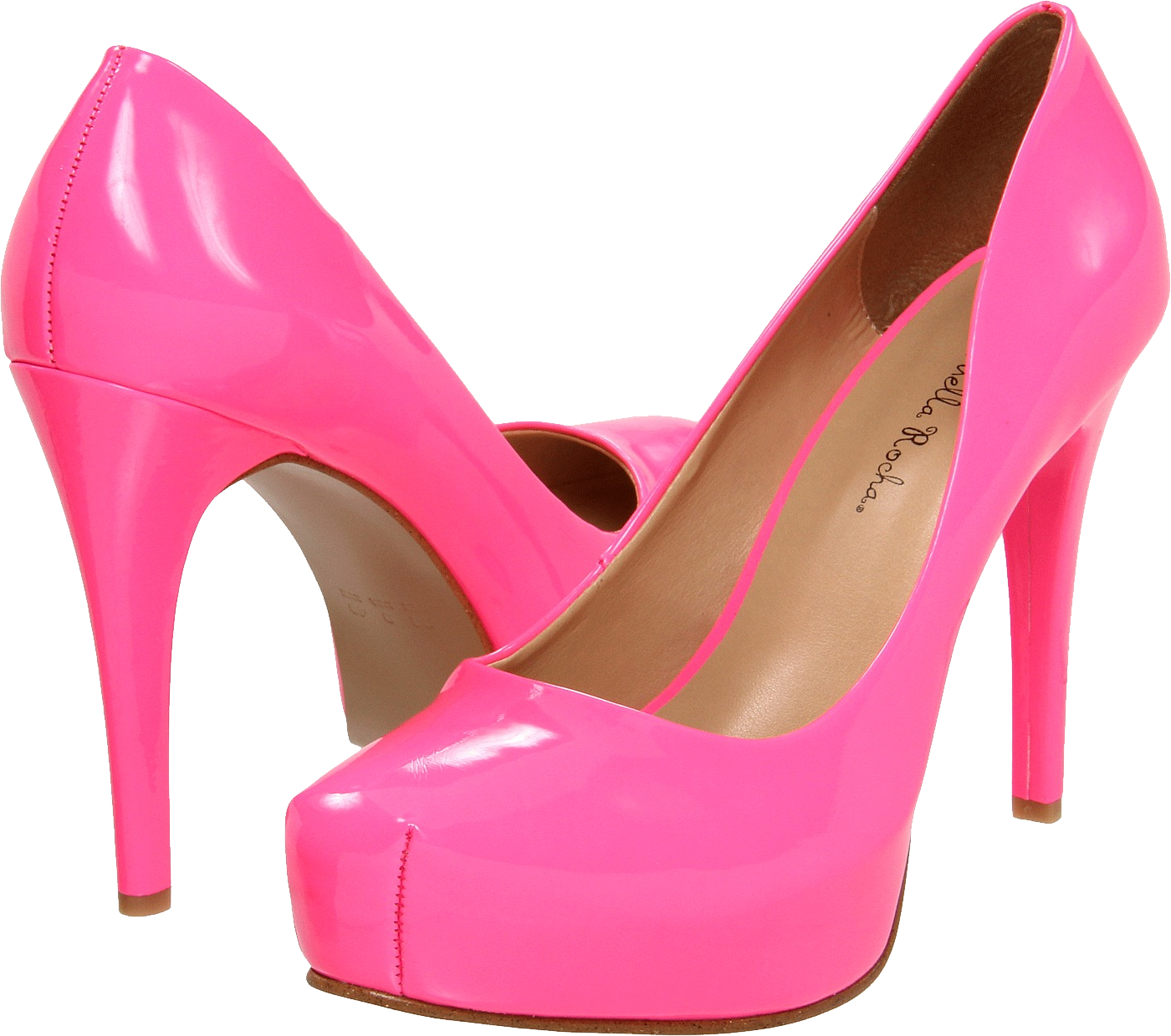Sapatos femininos rosa